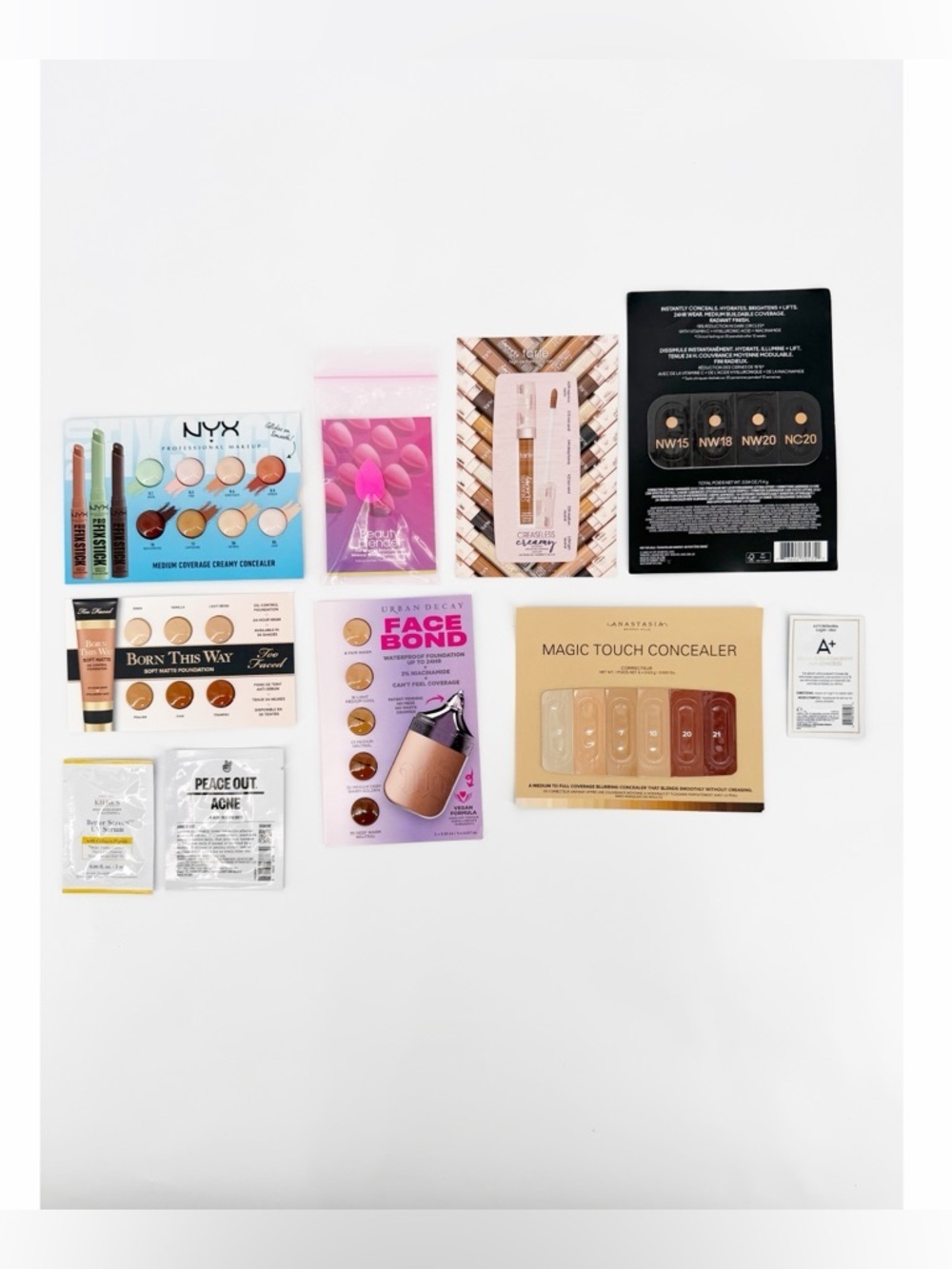 Foundation Samples Concealer Samples